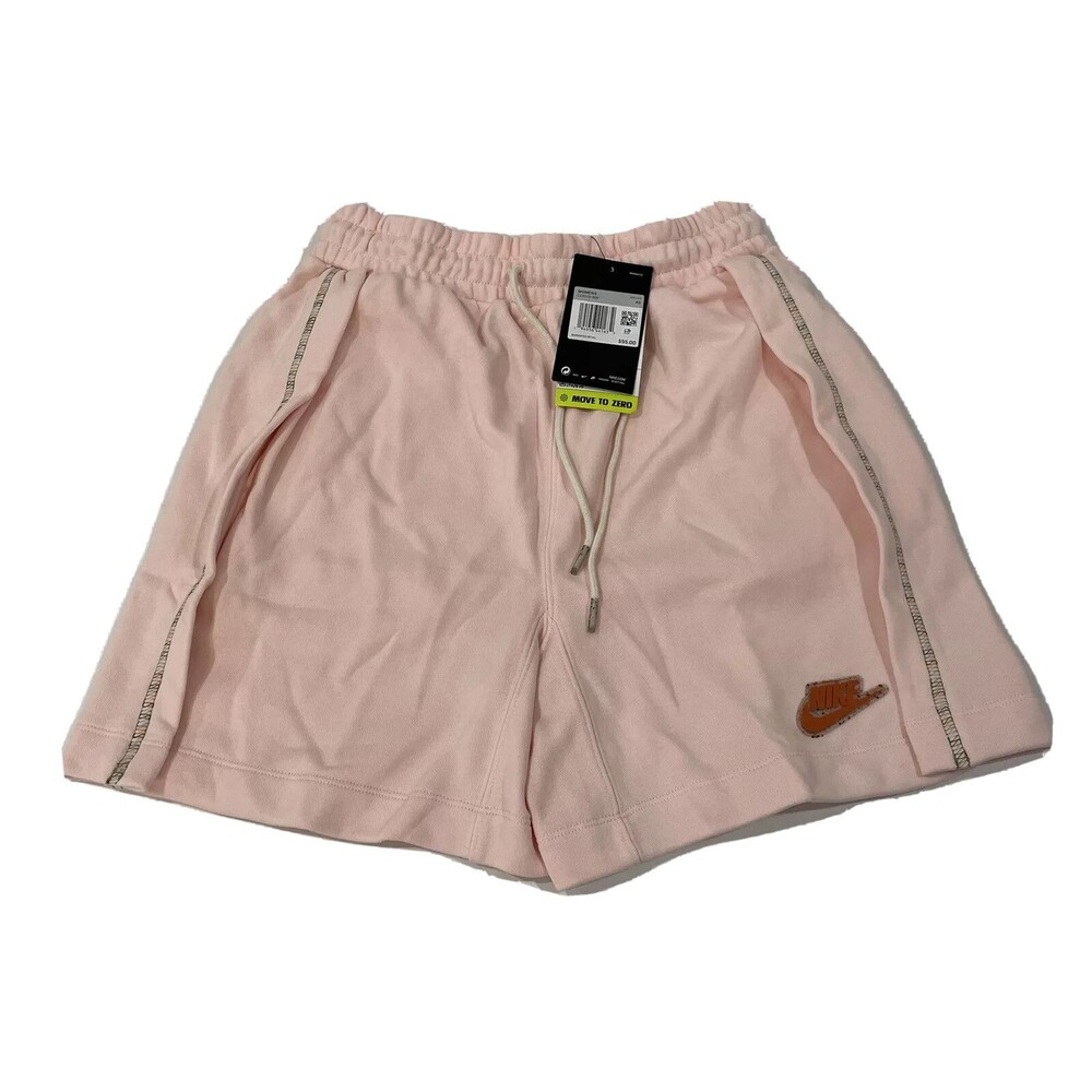 Nike Move to Zero Womens Shorts Elastic Waist Drawstring Loose Fit Size XS
